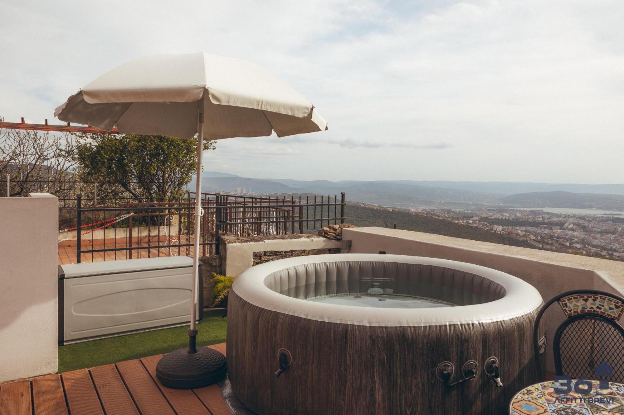 Trieste 10Min Dal Centro Villa Privata Con Jacuzzi מראה חיצוני תמונה